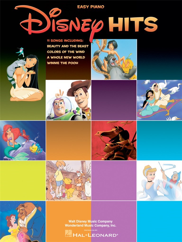 Disney Hits For Easy Piano
